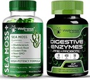 WELNESS LABSRX Digestive Enzymes Κάψουλες με Gummies Sea Moss