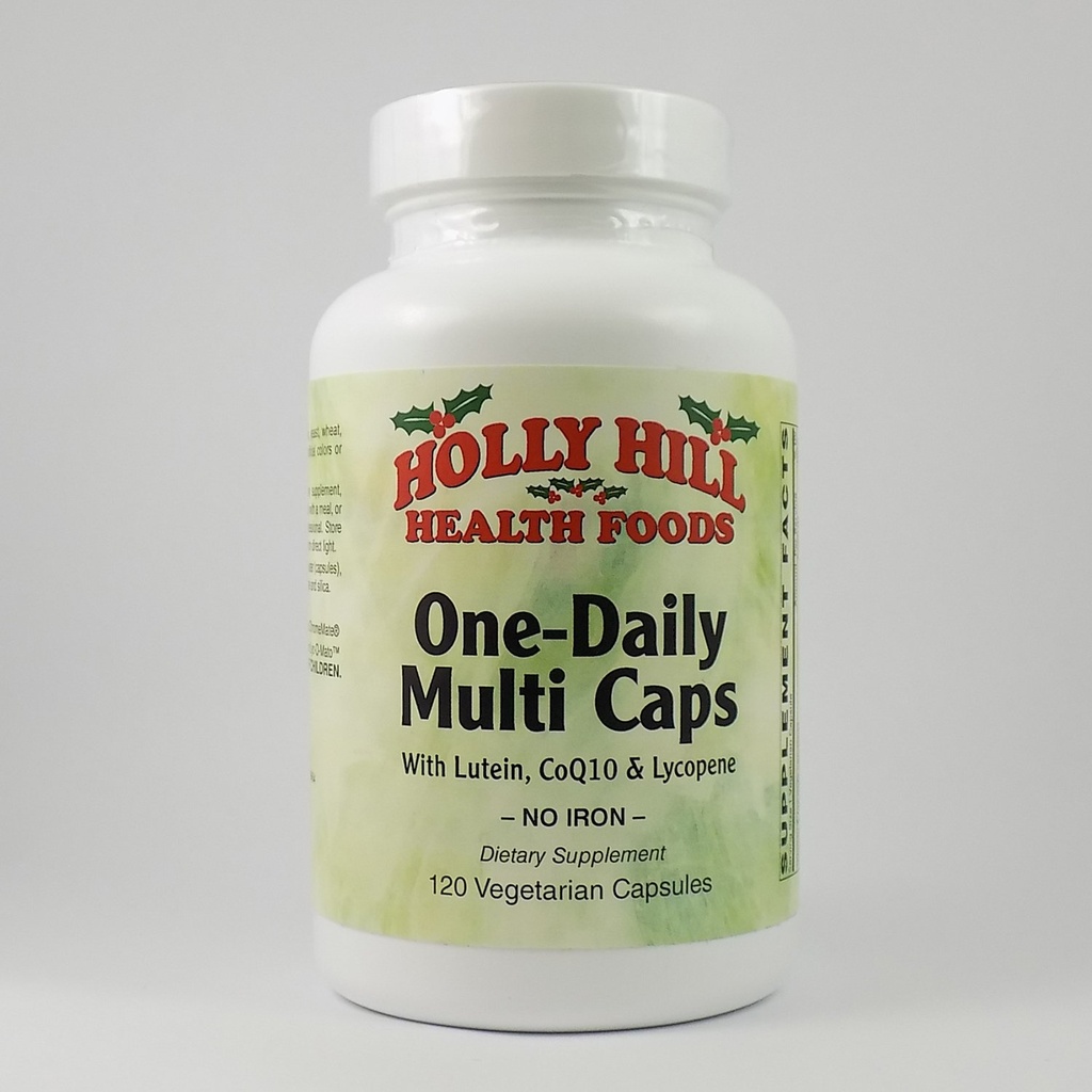 Holly Hill Health Foods, One-Daily Multi Caps, 120 Vegetarian Capsules