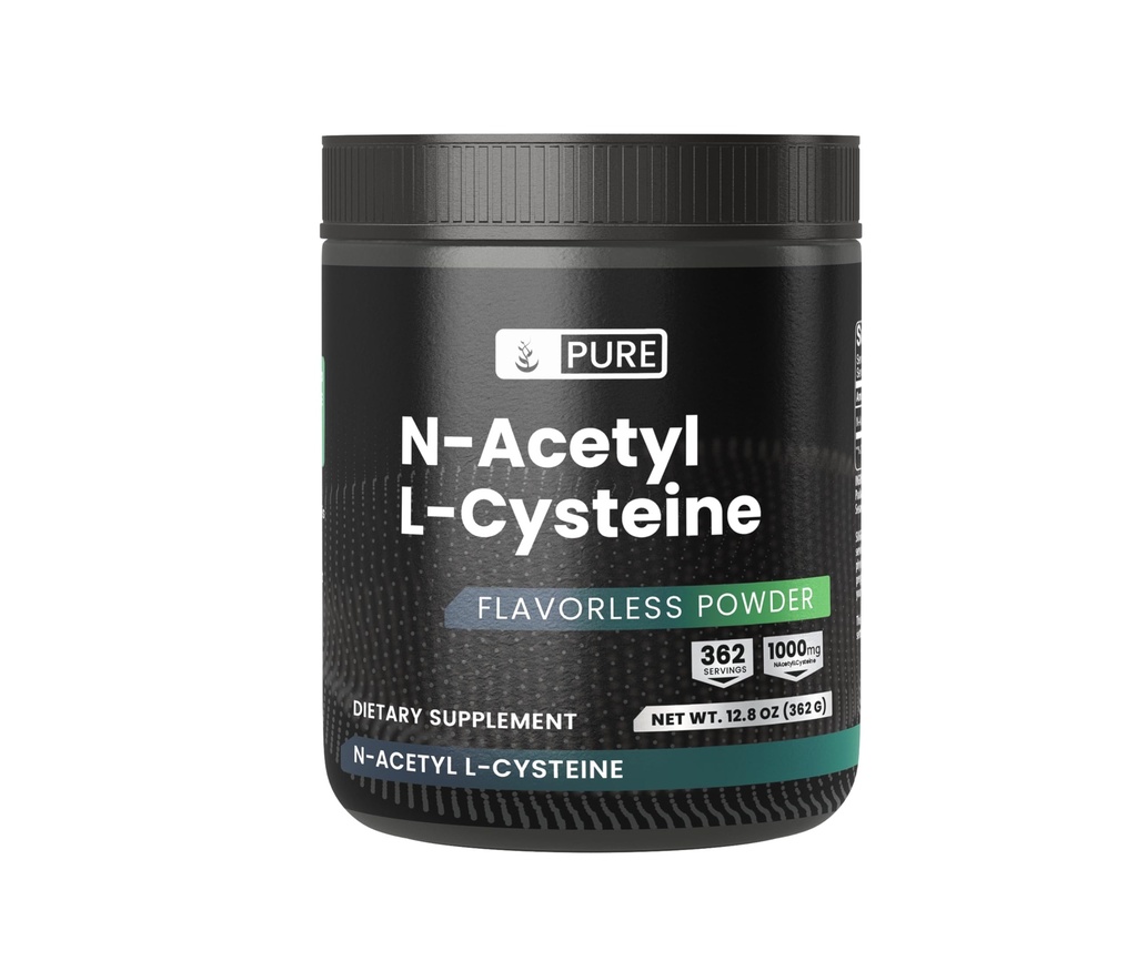 PURE ORIGINAL INGREDIENTS NAC Toz, 12.8 oz, N-Acetyl L-Cysteine, replica, Always Pure Pure