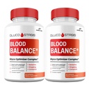 (2 Pack) GlucoStasis Capsules, All Natural Supplement Maximum Strength, Official Gluco Stasis Premium Formula Pills, 2 Month Supply