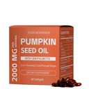 Lenoria Nutra Essence Pumpkin Seed Oil Softgels with Saw Palmetto,Cold Pressed, Pure Virgin Oil, Essential Fatty Acids & Phytosterols Non-GMO (1pc)