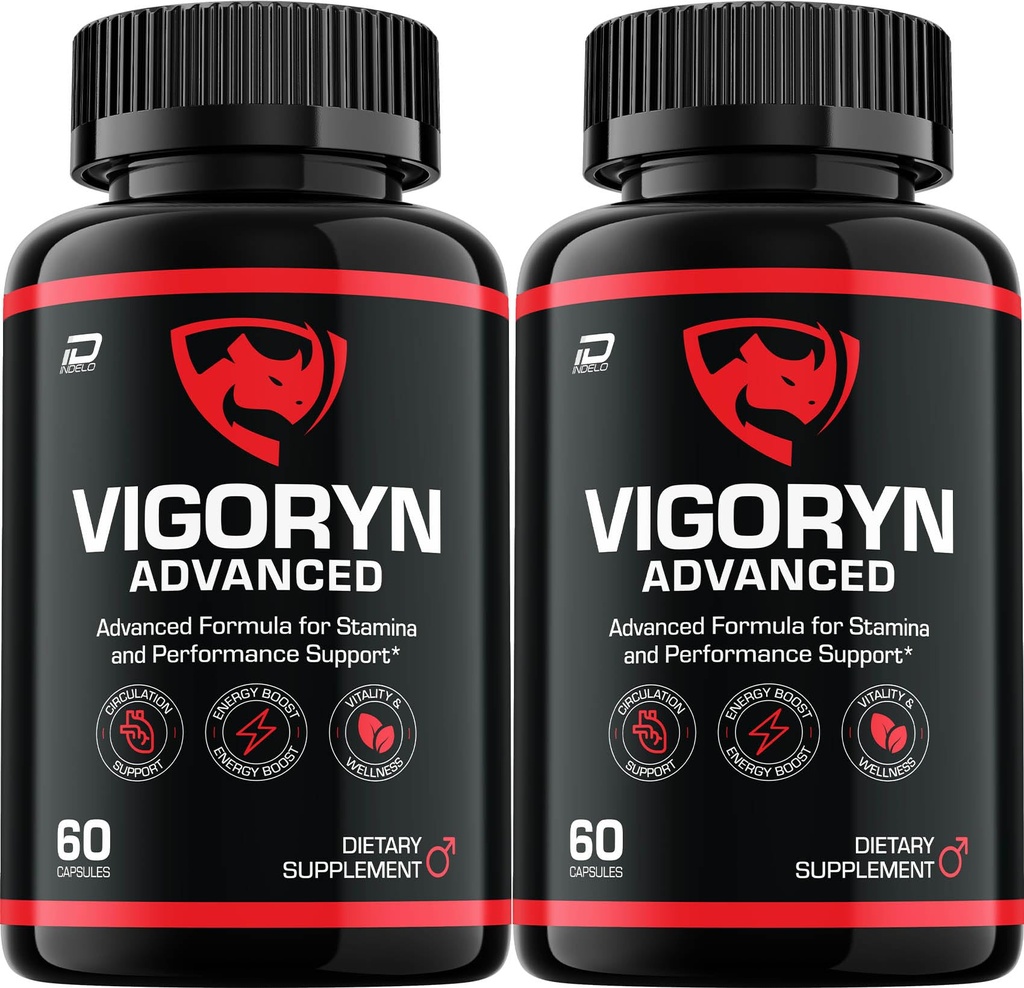 Vigoryn Advanced Formula Supplement, Vigoryn Pills for Men Reviews, 2 Pack, 120 Capsules