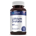 Lityum Orotate Supplement 10 mg, 60 Vegetarian Capsules. Memory ve Duygusal Wellness'ı destekler. Magnezyum Stearate Free Supplements. (1)