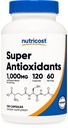 Nutricost Super Antioxidants (1000mg) 120 Capsules - Antioxidant Supplement for Men and Women with Acai, Goji, Blueberry and More, 60 Servings