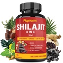 Shilajit Himalaya Capsules - 3 Ay Supply - Komed Ashwagandha, BTC, Saw Palmetto, Maca, Tribulus, Chaga, Black Pepper