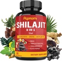 Shilajit Himalaya Capsules - 3 Ay Supply - Komed Ashwagandha, BTC, Saw Palmetto, Maca, Tribulus, Chaga, Black Pepper