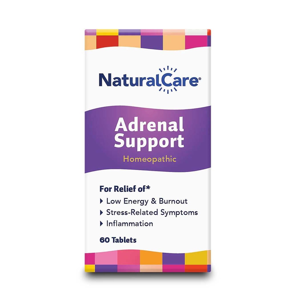 NaturalCare Adrenal Support, Homeopathic Tablets, 60ct