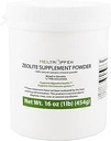 Heiltropfen Zeolite Powder | Dietary Supplement 1 Pound - 454 g | Detox | Clinoptilolite 94+-3% | Activated | Natural Mineral Dust | Ultra FINE Less-Than 2 µm