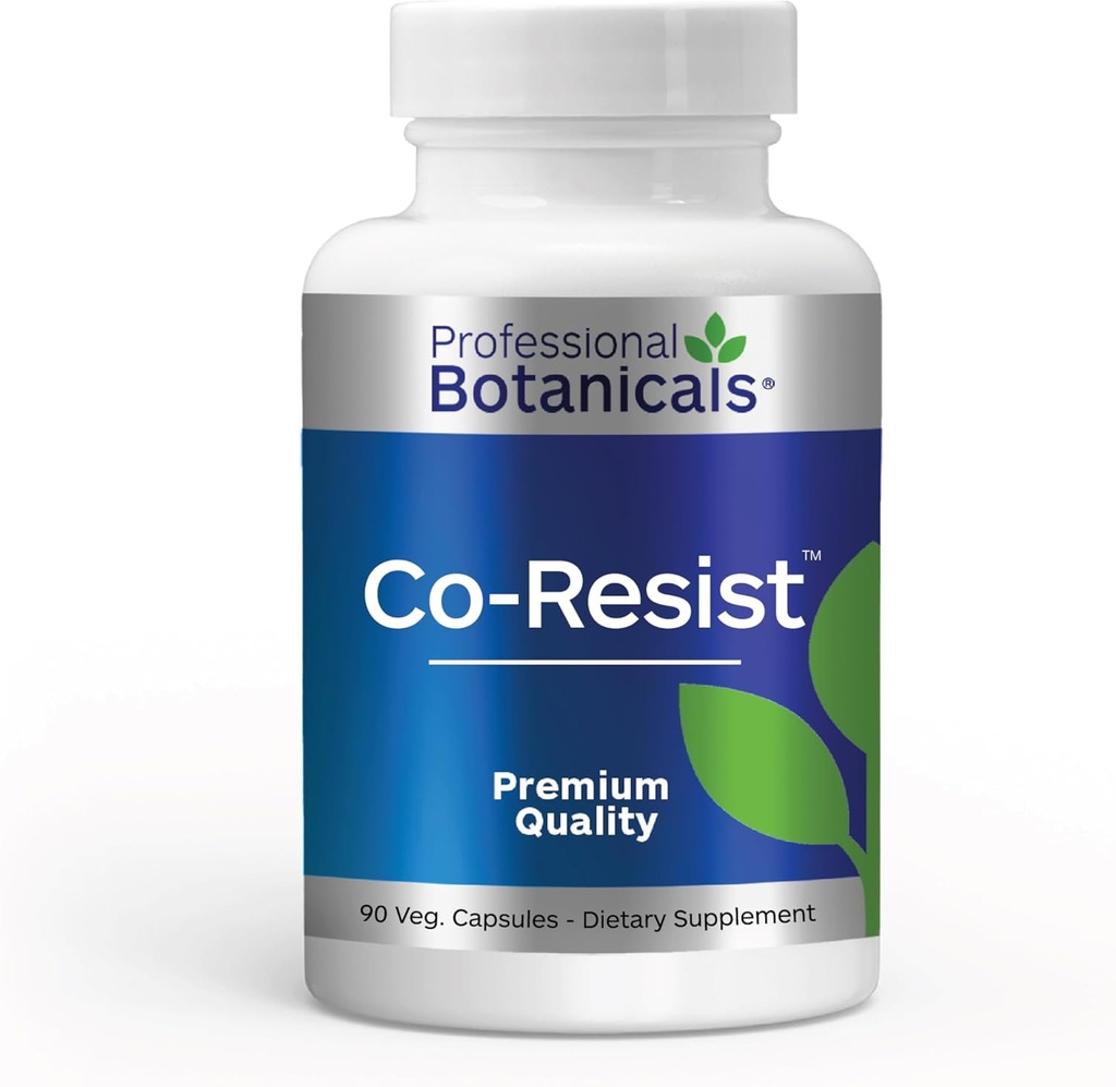 Επαγγελματικά Βοτανικά - Vegan Formulated Co-Resists - Συνεργική ανάμειξη βοτάνων και ισχυρών θρεπτικών συστατικών που υποστηρίζει το ανοσοποιητικό σύστημα - 90 κάψουλες χορτοφάγων