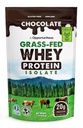Opportuniteas Grass Fed Chocolate Whey Protein Isolate Toz - Yapay Tatlıcılar olmadan 20g Protein Tozu, Hormonsuz Mutlu İnekler, GMO - 1lb