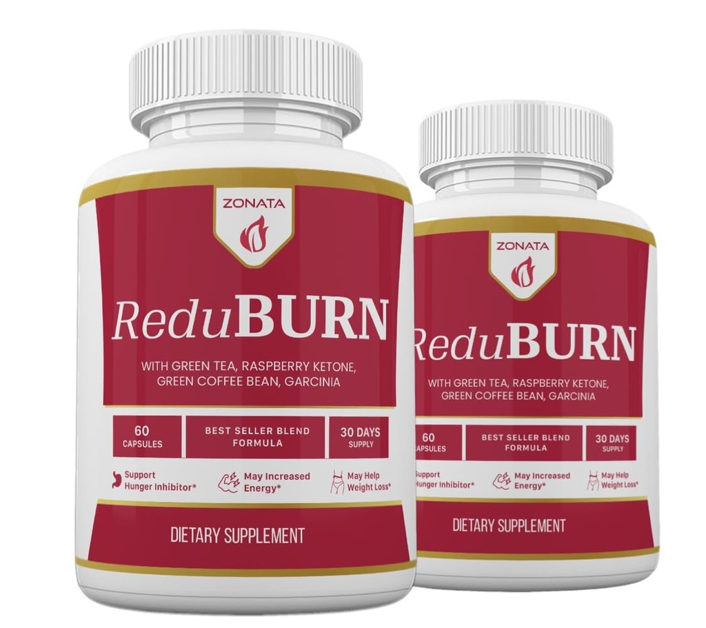 (2 Pack) Redu Burn Weight Advanced Formula - ReduBurn Weight Dietary Supplement (120 Capsules)