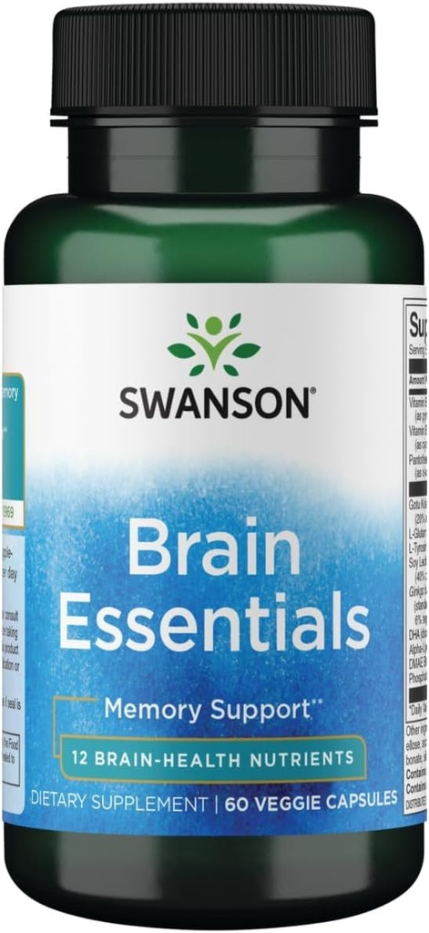 Swanson Beyin Temelleri 60 Veg Capsules