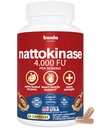 Kwala Nutrition Nattokinase Supplement - 4,000 FU Per Serving - Vegan, Non-GMO, Gluten-Free - 60 Capsules (30-Day Supply)