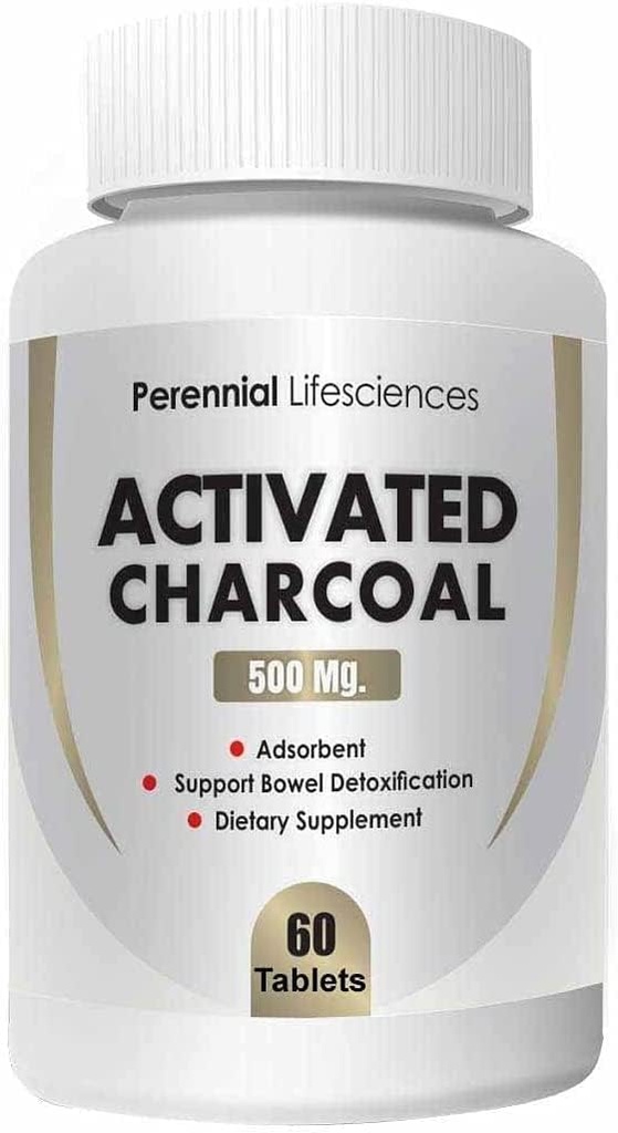 MIYUU Perennial Lifesciences Aktif Charcoal - 500Mg (60 Tablet)