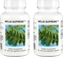 Yüksek Beslenme Melia Supreme, 60 Pure Tozed Neem Leaf Vegetarian Capsules (Pack of 2)