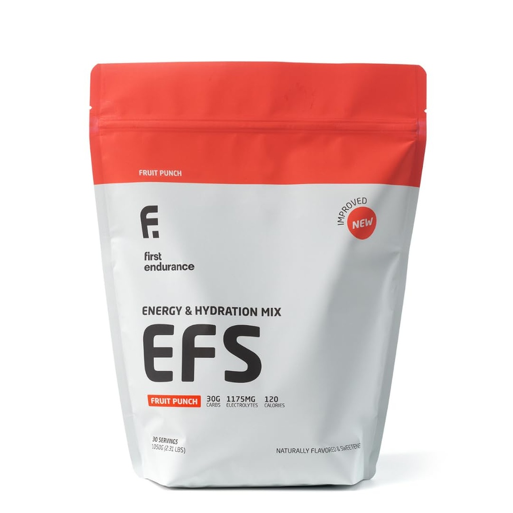 First Endurance EFS Energy and Endurance Drink Mix Fruit Punch, One Size