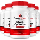 NutraRize (5 Pack) Sweet Ease Glyco Optimizer Capsules, Sweet Ease Glyco Support, Sweet Ease Natural Blood Support Pills, SweetEase Reliever Glycogen Pressure Review (300 Capsules)