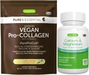 Vegan Vanilla Collagen Protein Toz + Kalsiyum & Kompleksi Grafik, Igennus tarafından Kapsamlı Kemik Desteği