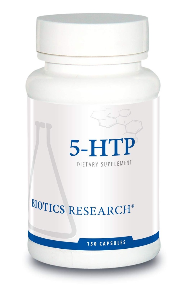 Βιοτική έρευνα 5HTP 50mg 5HTP Εγκεφαλική υγεία προάγει την ηρεμία Χαλαρωμένη διάθεση συνολική αίσθηση της ευεξίας, παραγωγή σεροτονίνης, 150 κάψουλες