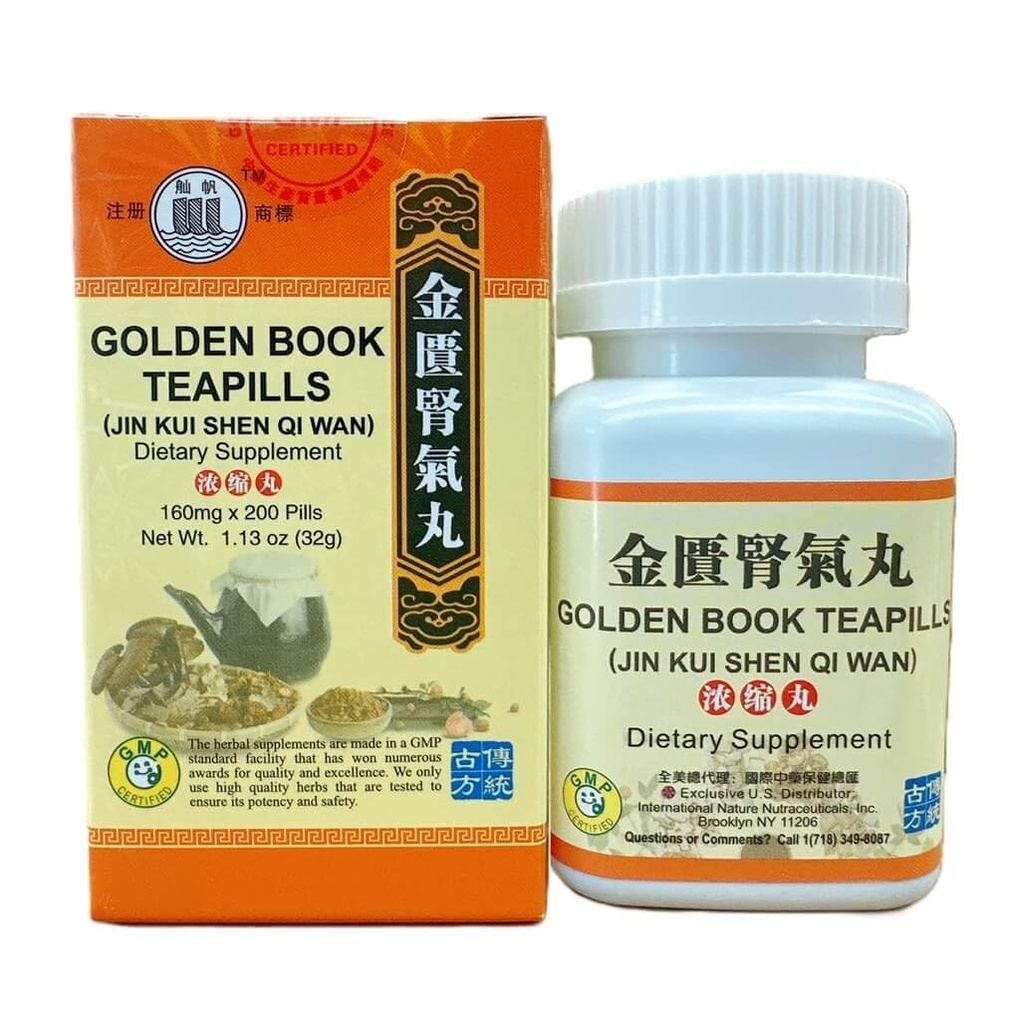 Golden Book (Jin Kui Shen Qi Wan) Extra Concentrated (200 Pills) (3)