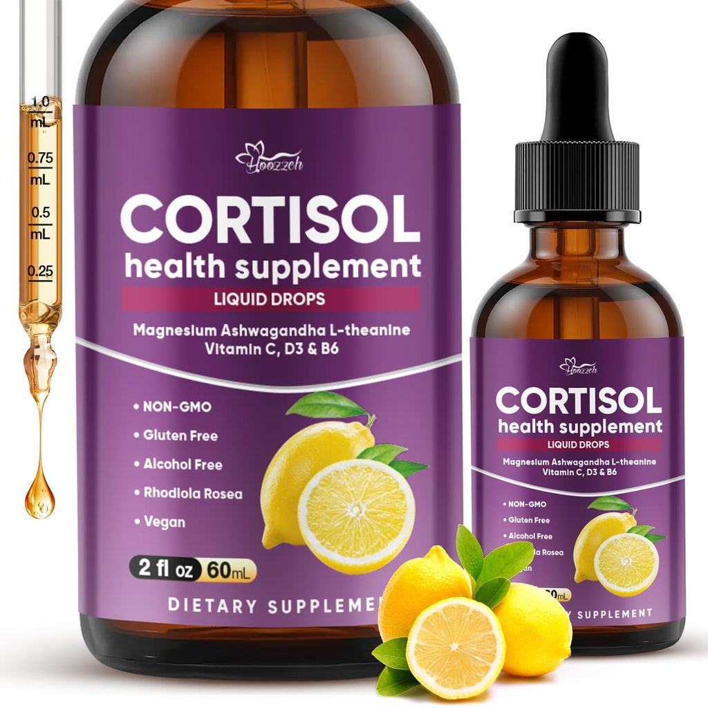Cortisol Reducer for Women, Adrenal Health & Stress Management