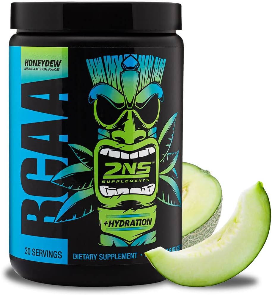 2nd Nature Supplements – BCAA Honeydew, 30 Hizmet, 12.6 Oz – 9 G Branched Chain replicas – Supports Muscle growth, Recovery & Endurance – Replenishes Electrolytes – No Sugars or Colors
