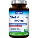 Innate Vitality Glutathione Supplement 500mg, Bioavailable Reduced Glutathione, with Milk Thistle, Vitamin C, B Complex, Immunity Defense, Liver, Antioxidant Support, 30 Capsules