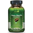 Irwin Naturals Power to Sleep PM - 60 Liquid Soft-Gels - με μελατονίνη, GABA, Ashwagandha, Valerian Root & L-Theanine - 30 Υπηρεσίες
