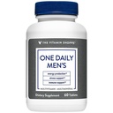 The Shoppe One Daily Men's Multivitamin - Energy & Antioxy Mix, Daily Multi-Mineral Supplement for Optimal Men's Health, Gluten & Dairy Free (60 Tablet)