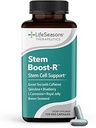 LifeSeasons Stem Boost-R - Stem Cell Support - Naturally Repair Damaged Tissue - Vitamin Supplement Rich in Antioxidants - Royal Jelly, Spirulina, Blueberry, Brown Seaweed & L-Carnosine - 120 Capsules