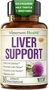 Vegan Liver Cleanse Detox & Tamir – Dandelion Root Supplement with Milk Thistle & Artichoke Extract for Enzyme Support, Energy & Wellness Digestion – Herbal Liver Support Supplement. 90 Capsules, 40+