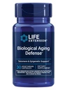 Life Extension® Biological Aging Defense, Healthy Aging Support, DNA methylation, telomere Supplement, Scarlet beebalm, Gluten-Free, Non-GMO, Vegetarian, 30 Capsules