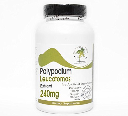 Polypodium Leucotomos Extract 240mg ~ 200 Capsules - No Additives ~ Naturetition Supplements
