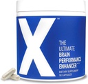 X - The Ultimate Brain Performance Enhancer — World's Most Powerful Brain Supplement Capsule - Increase Focus, Energy, Memory, Concentration, Productivity - Backed by Science - Nootropic Stack