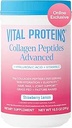 Vital Proteins Collagen Peptides Advanced, Hydrolyzed Peptides with Hyaluronic Acid and Vitamin C - Strawberry Lemon Flavor Toz, 10.5oz