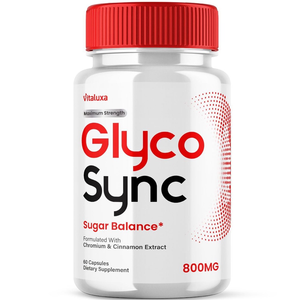 Glyco Sync Balance Capsules, GlycoSync Glycogen Support Supplement Pills, Glucosyn Joint Restore Formula Glicosync Blood Maximum Strength Advanced Syn Zync Premium Pressure Reviews (60 Capsules)