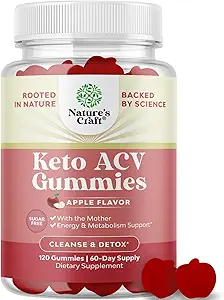 Ekstra Kuvvetli Keto ACV Gummies - Vegan Keto Apple Cider Vinegar Gummies Sugar Free and Taste for Surface Cleanse and Detox Goals - Non GMO Apple Cider Vinegar with The Mother (2 Ay)