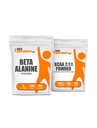BulkSupplements Beta Alanine 500g + BCAA 2:1 500g Sche