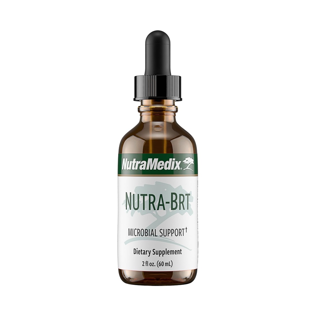 Nutramedix Nutra BRT - Υγρό συμπλήρωμα βοτάνων για την υγεία των ούρων και την ανοσοποιητική υποστήριξη - Cumanda Bark & Houttuynia Leaf for Digestive Health - συμπλήρωμα ενισχυτή ανοσοποιητικού συστήματος (60mL)