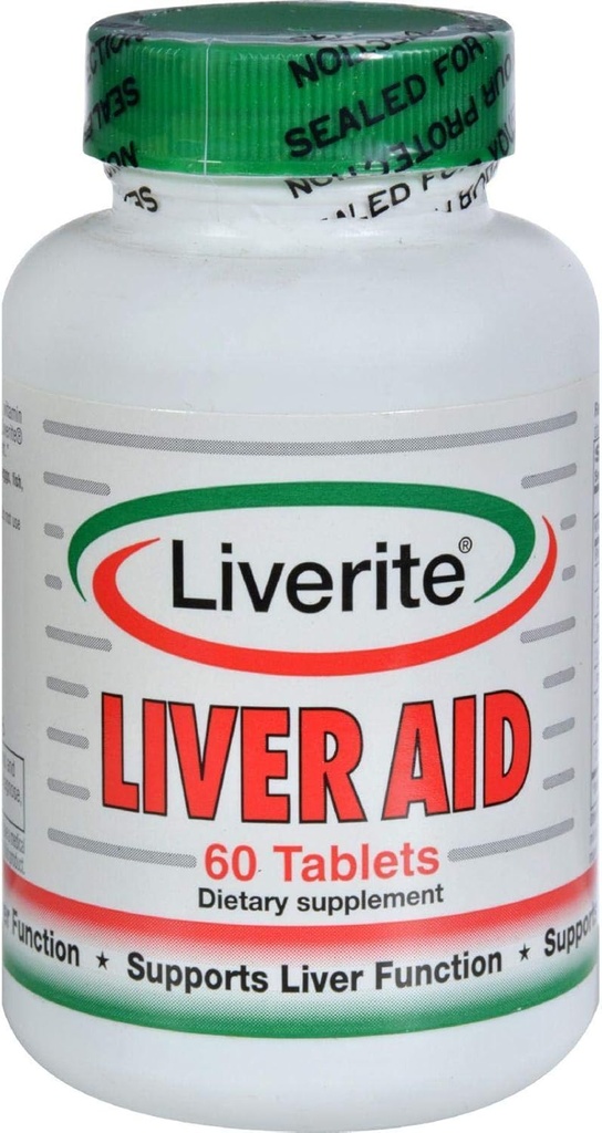 Liverite Liver Aid, δισκία, 60 δισκία (συσκευασία των 2)