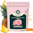 J-PRQ Premium Feminine Balance Gummies for Women's – Probiotic for Women, Hawaiian Pineapple Flavor, Supports Vitality & PH Balance - Vegetarian Friendly 60 Gummies
