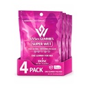 VVSex Gummies Super Wet – Watermelon Sugar Flavor – Fast Acting – 1 Dose – Pack of 4