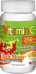 Uncle Moishy Vitamin C 250 mg 120 Gummies