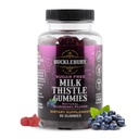 Bucklebury Sugar-Free Milk Butle Gummies 1000 mg with Natural Blueberry Flavor - Vegan, Gluten-Free, Non-GMO Natural Milk Butle Supplement for Liver Health, Immunity & Antioxy Support -60 Count