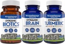 Stonehenge Health Dynamic Biotics Probiyotik, Dynamic Brain, Dynamic Turmeric: Energy, Commons, Digestion, Cognitive Support, Memory, Focus ve Clarity