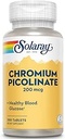 Solaray Chromium Picolinate Tabletler, 200 mcg | 200 Kont