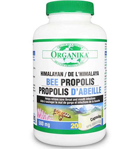 Organika® BEE PROPOLIS (Himalayan) 500mg 200 capsules