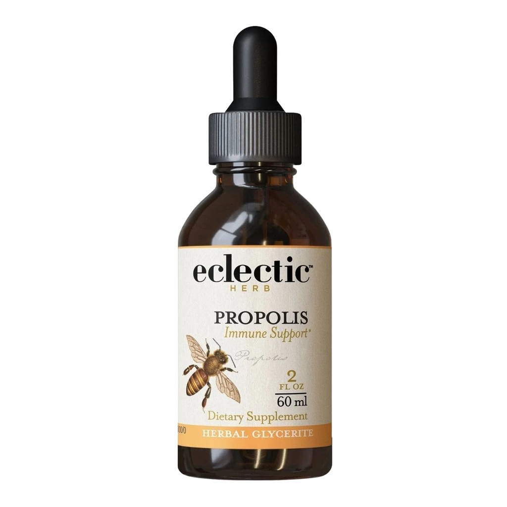 Eclectic Institute Propolis G, Orange, 2 Fluid Ounce