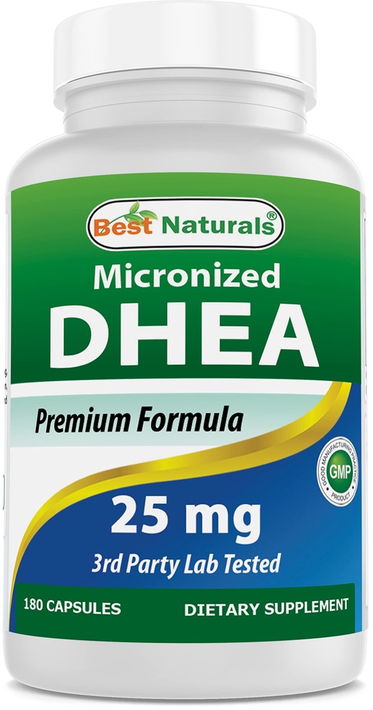 En İyi Doğallar, Mikronized DHEA 25 mg 180 Capsules