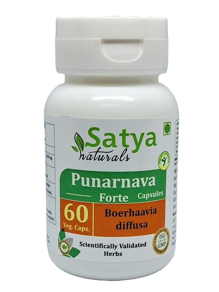 Punarnava Forte Capsule 500 mg. 60 Veg. Capsule 